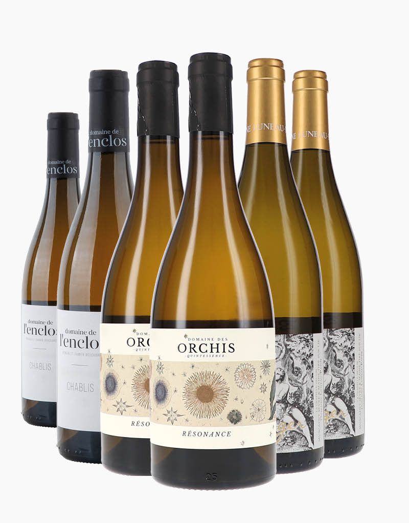 Weißwein-Paket Frankreichs Frische 6 x 0,75 ltr.