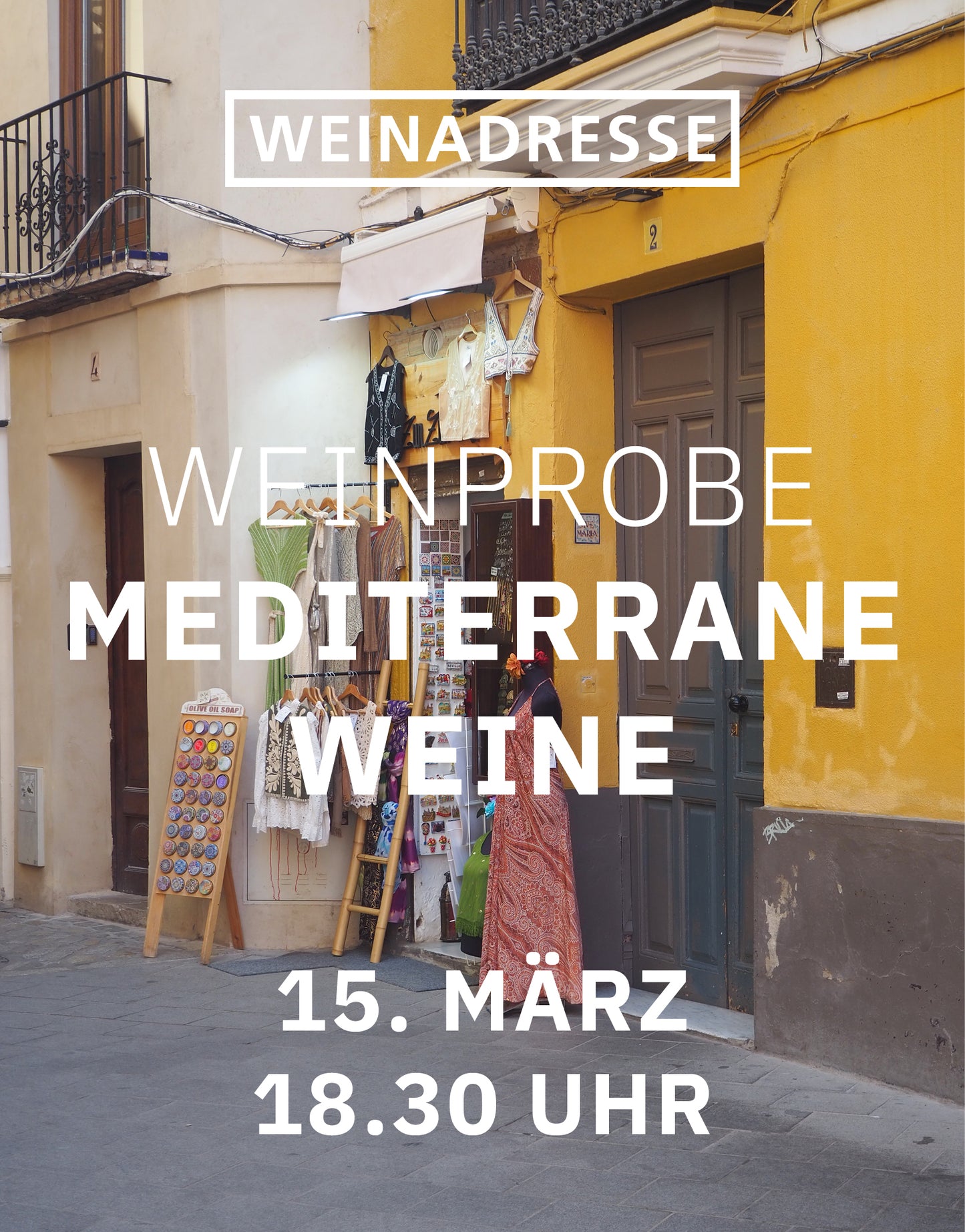 Weinprobe «Mediterrane Weine» | 15.3.2025